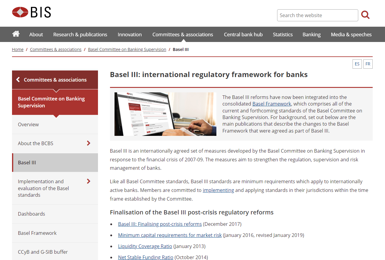 Basel III Framework Basel III Framework