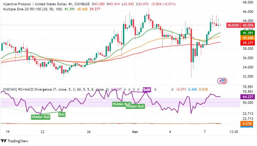 Injective Protocol (INJ) Sees Remarkable Uptick Following inEVM Mainnet Launch