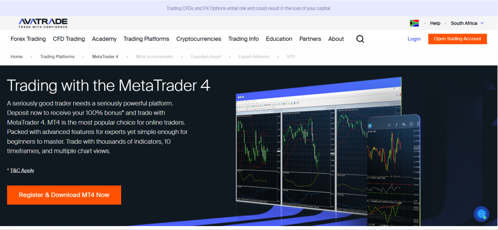 AvaTrade MT4 AvaTrade MT4