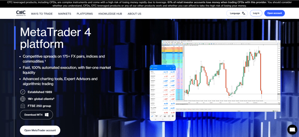 CMC Markets MT 4 CMC Markets MT 4