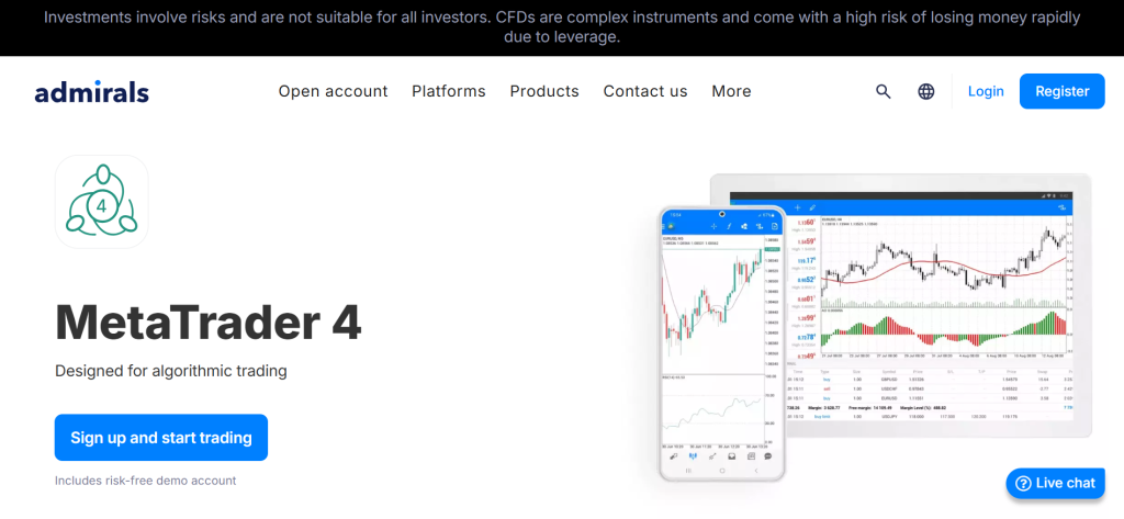 Admirals MT4 Admirals MT4