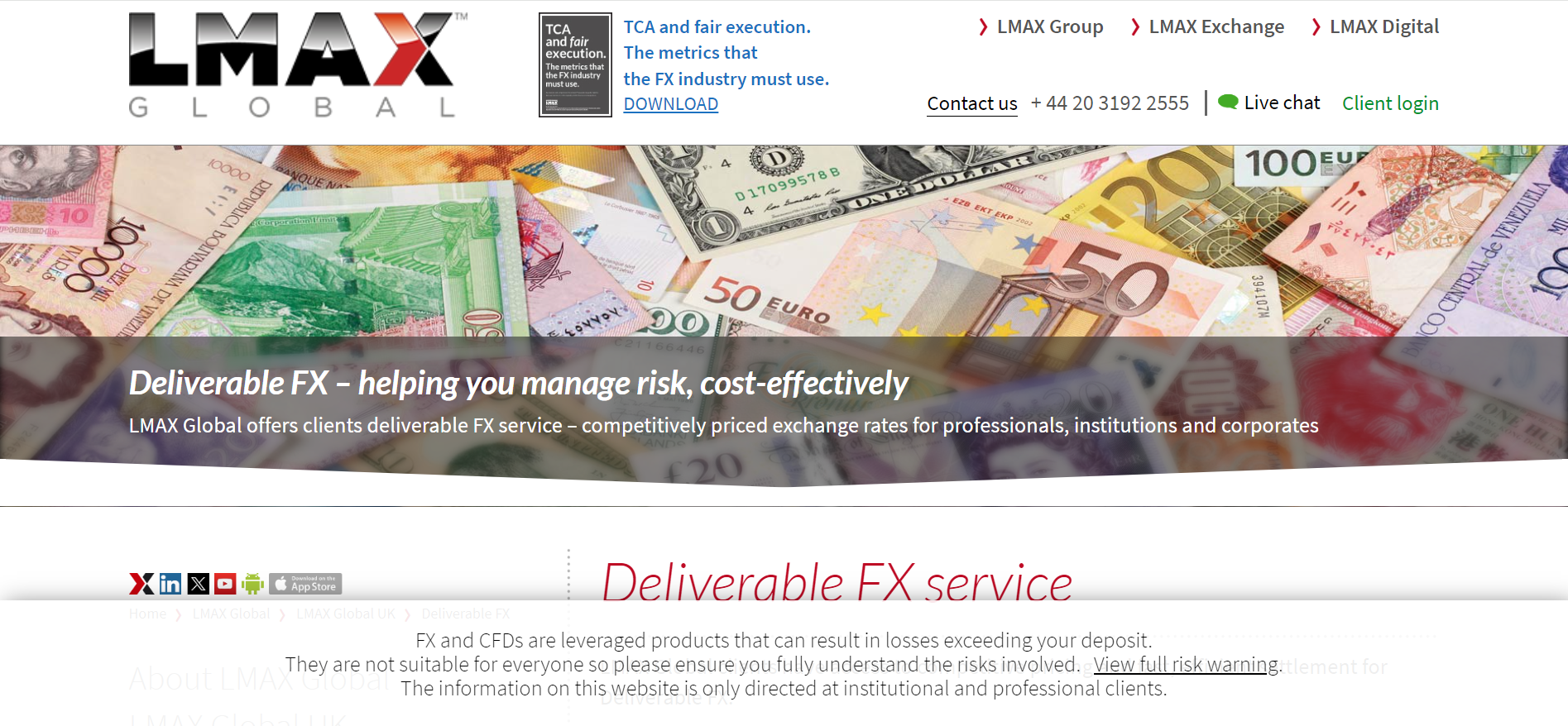 LMAX Global High-Frequency Trading Platforms LMAX Global High-Frequency Trading Platforms