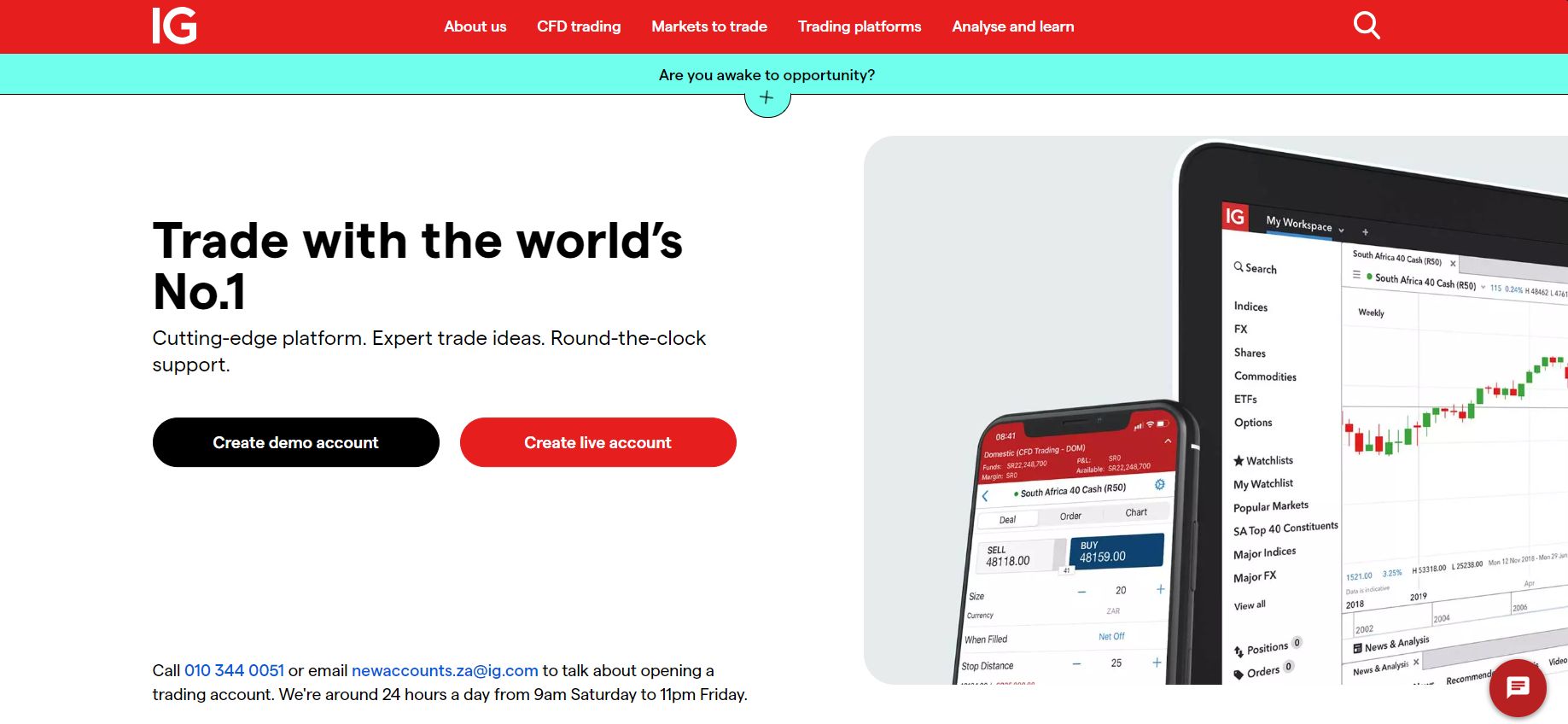 IG Markets High-Frequency Trading Platforms IG Markets High-Frequency Trading Platforms