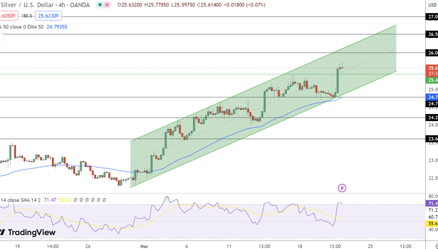 Silver Price Chart