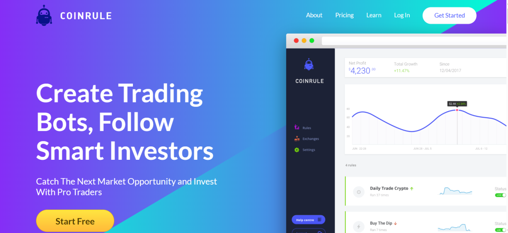 Coinrule EA Programs Coinrule EA Programs