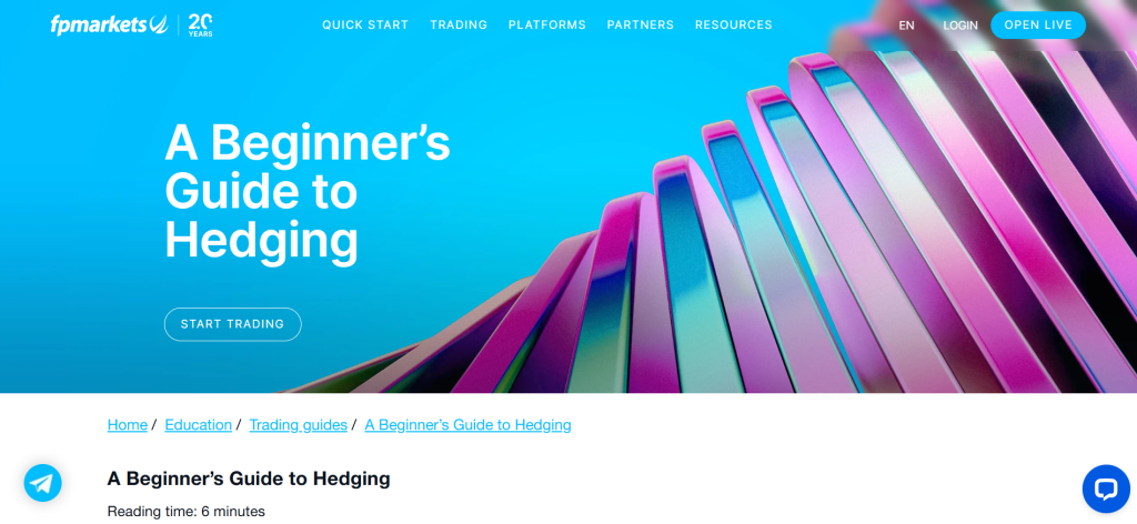 FP Markets Hedging FP Markets Hedging