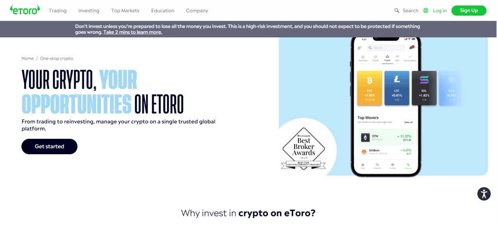 eToro Crypto