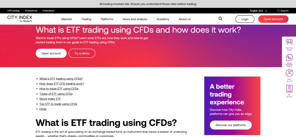 City Index ETF City Index ETF