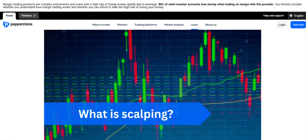 Pepperstone Scalping