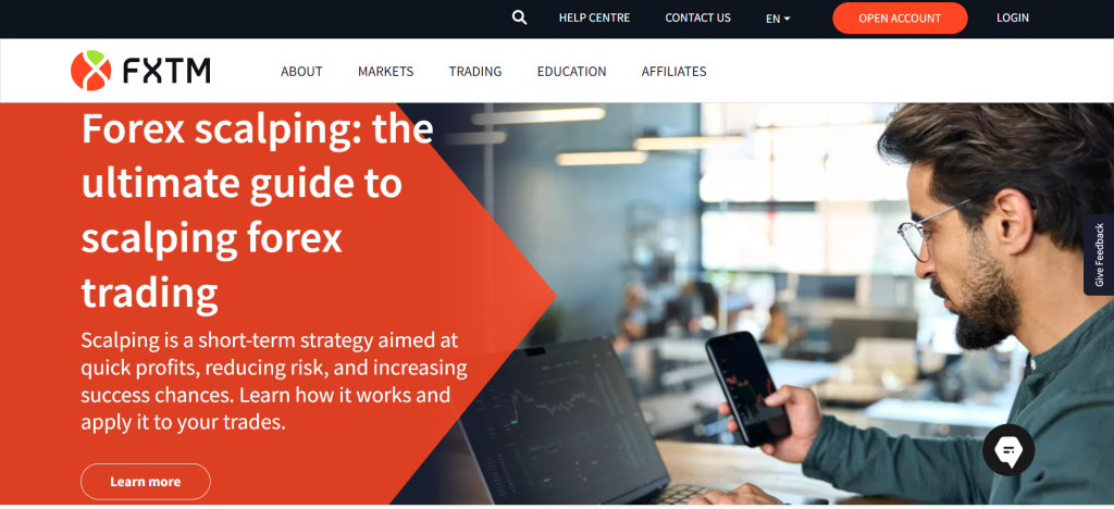 FXTM Scalping