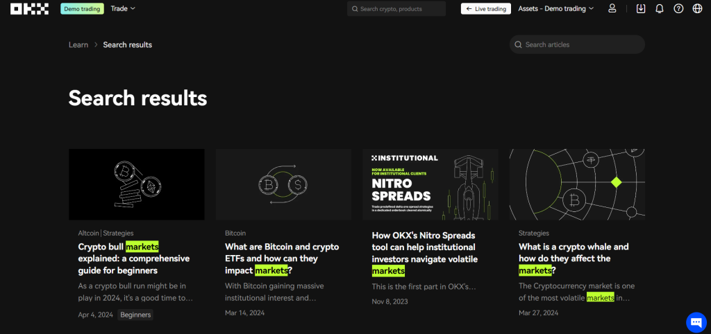 OKX Markets OKX Markets