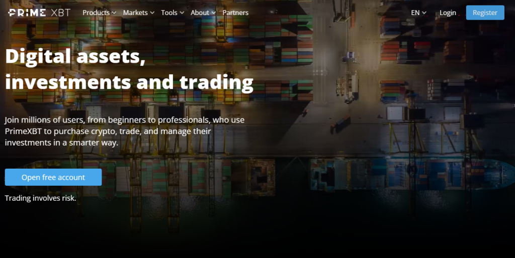 Prime XBT Deposit and Withdrawal Prime XBT Deposit and Withdrawal