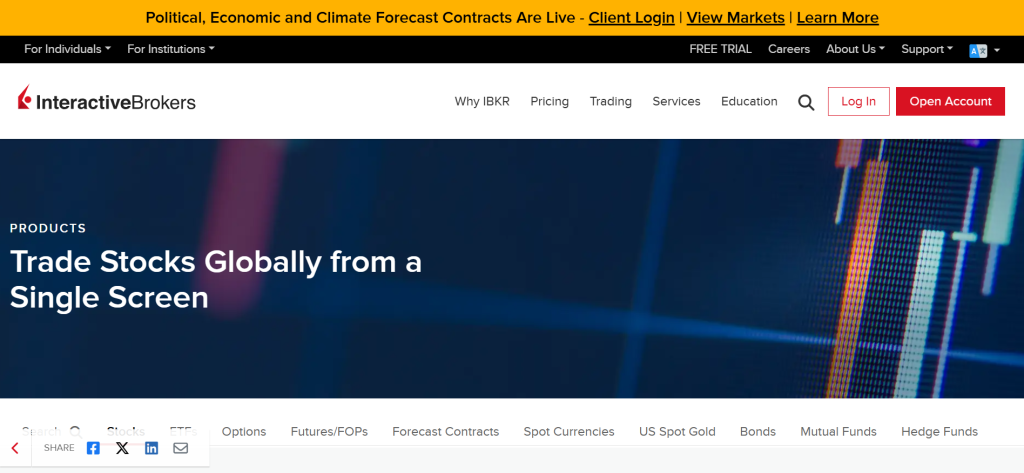 Interactive Brokers Stocks