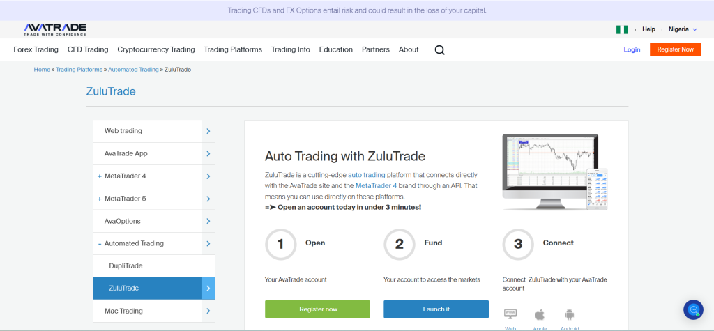 AvaTrade ZuluTrade AvaTrade ZuluTrade