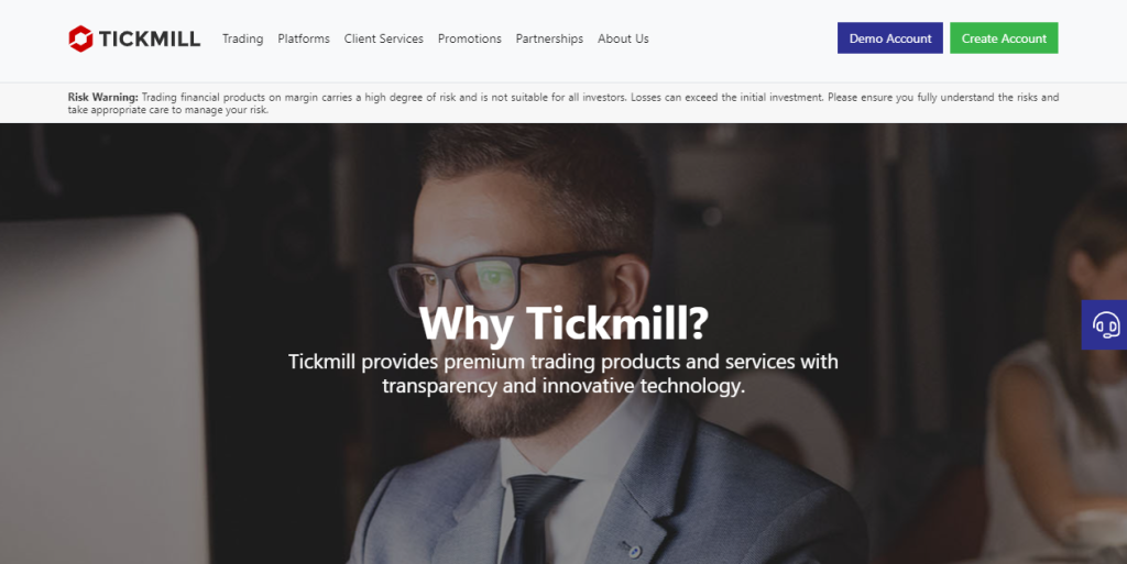 Tickmill Overview Tickmill Overview