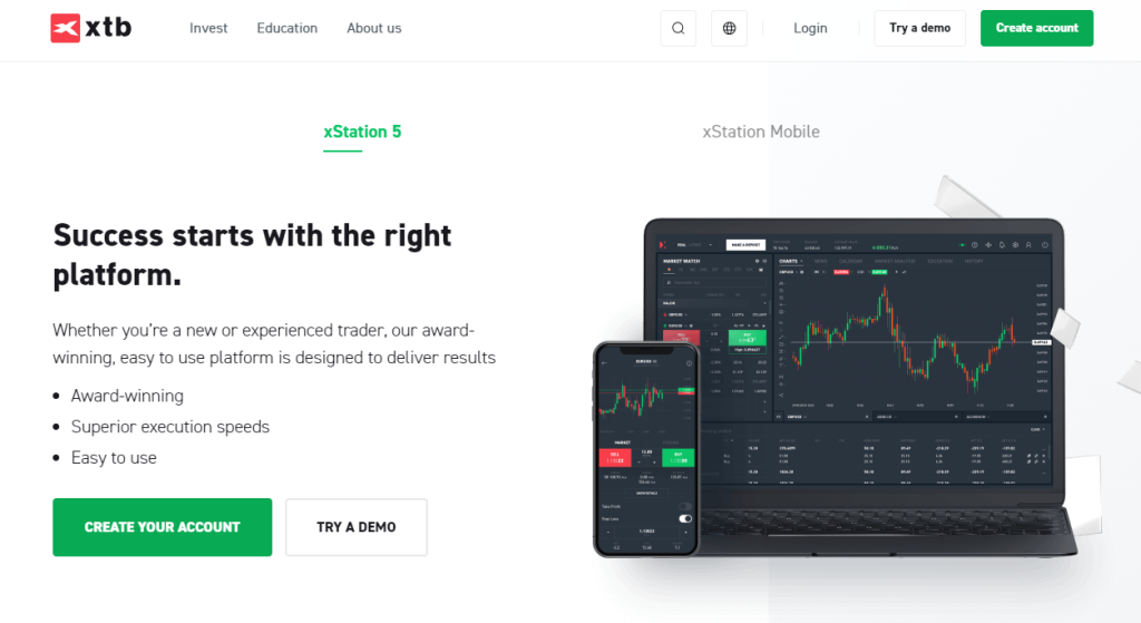 XTB Trading Platforms XTB Trading Platforms