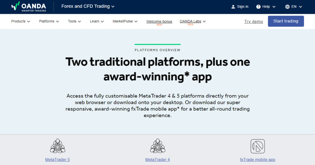 Oanda Trading Platforms Oanda Trading Platforms