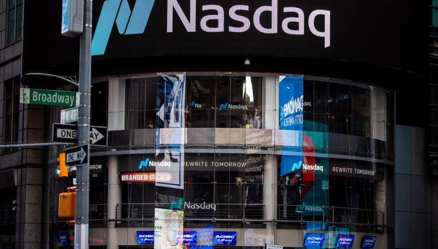 Sell in May arrives early on NASDAQ 100 Index  