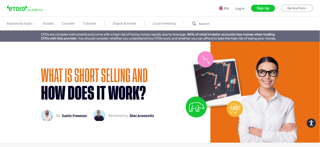 eToro Short Selling Forex Brokers eToro Short Selling Forex Brokers