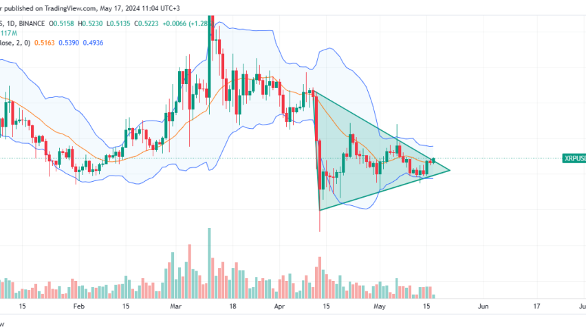 XRP daily chart for May 17