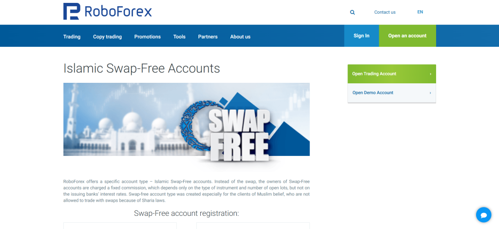 RoboForex Swaps RoboForex Swaps