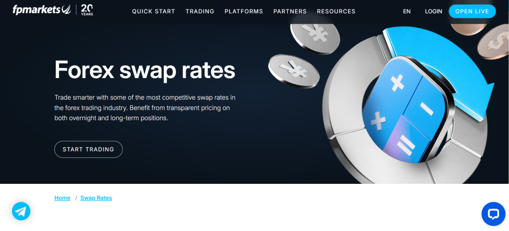 FP Markets Swaps FP Markets Swaps