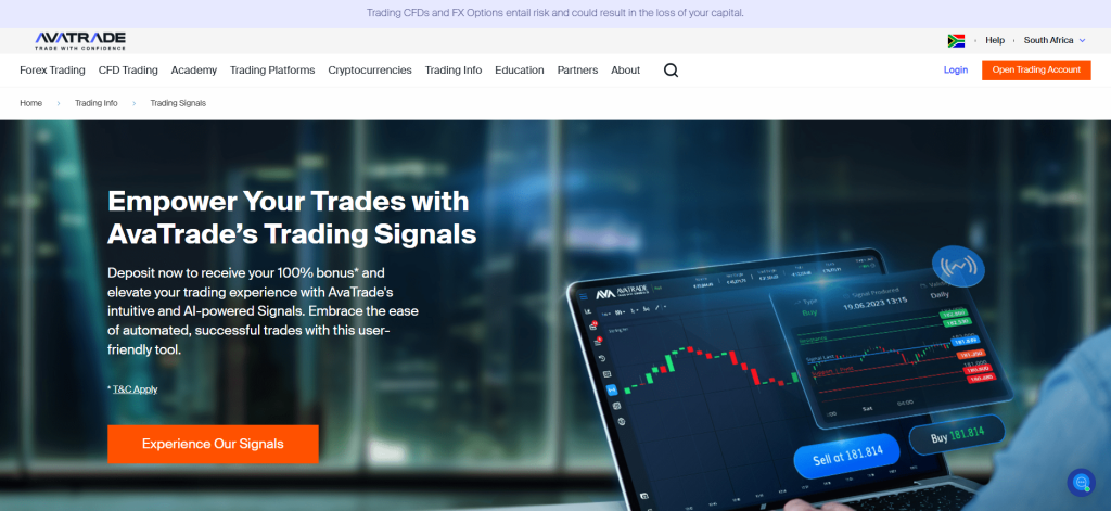 AvaTrade Trading Signals