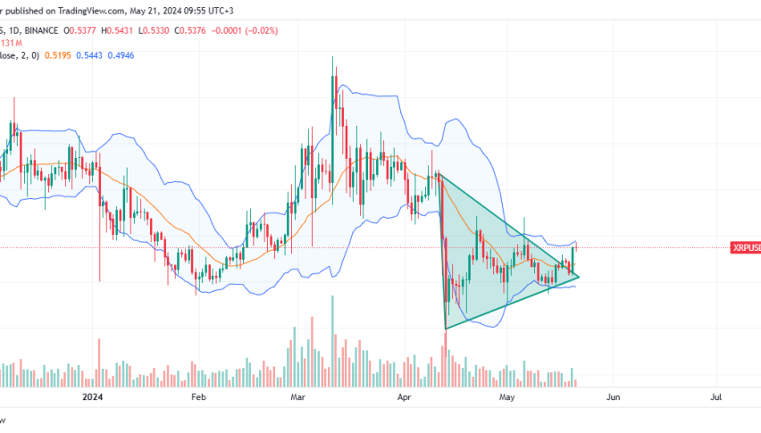 XRP daily chart for May 21