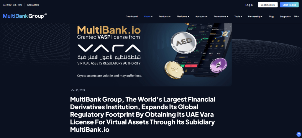 MultiBank Group Volume MultiBank Group Volume