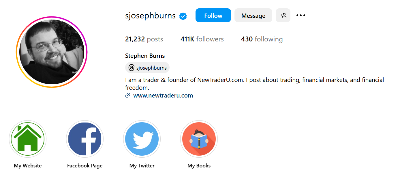 Stephen Burns Instagram