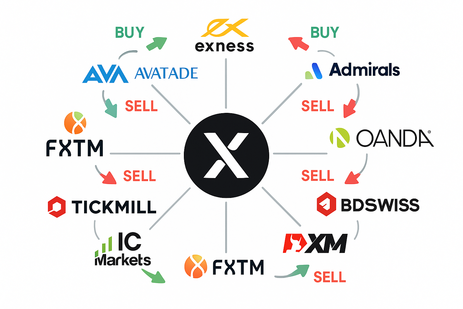 10 Best Forex Brokers to Follow on X 10 Best Forex Brokers to Follow on X