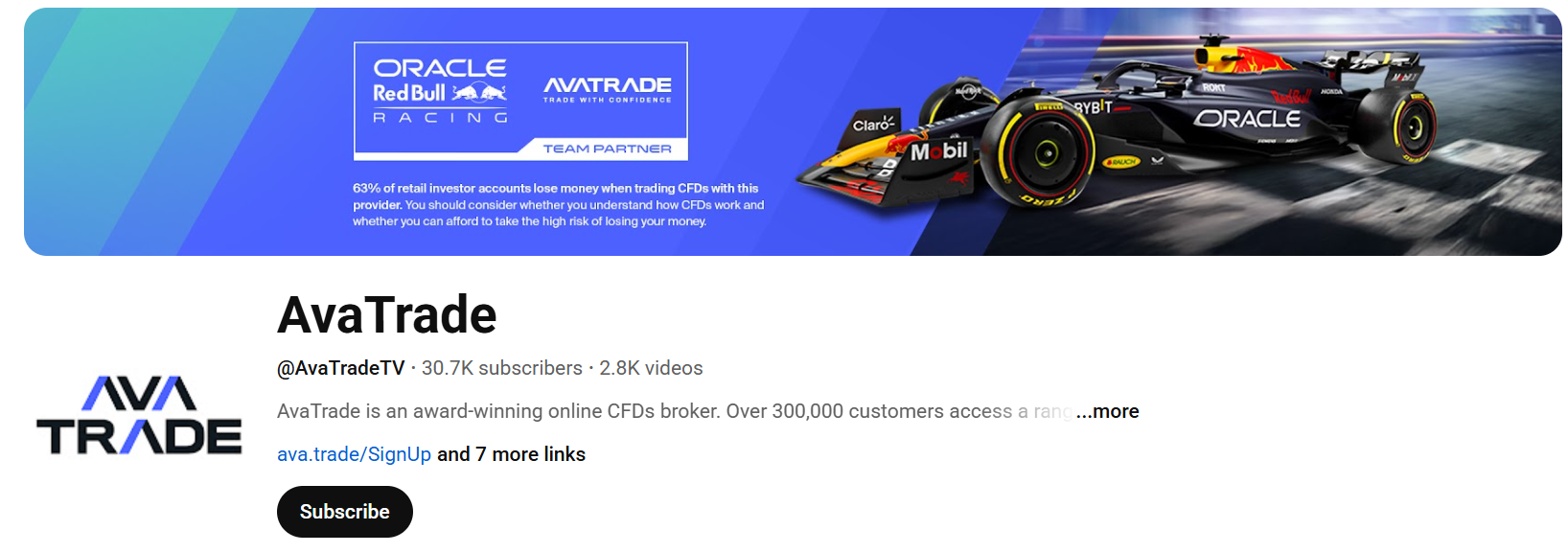 AvaTrade Forex Brokers to Subscribe to on YouTube