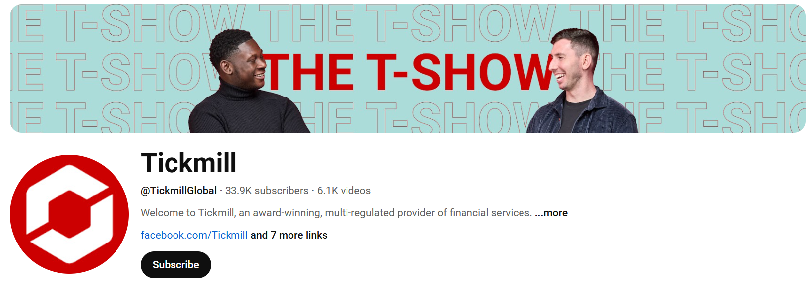 Tickmill Forex Brokers to Subscribe to on youtube