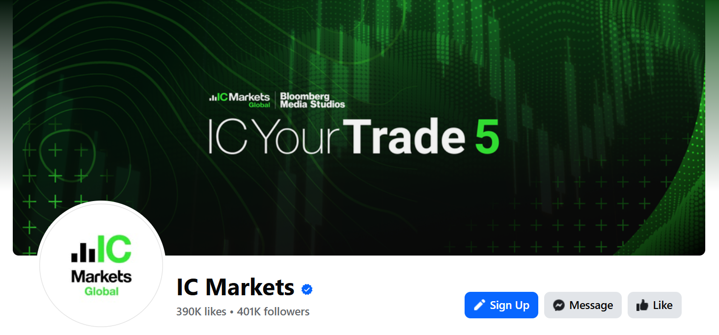 IC Markets Forex Brokers to follow on facebook IC Markets Forex Brokers to follow on facebook