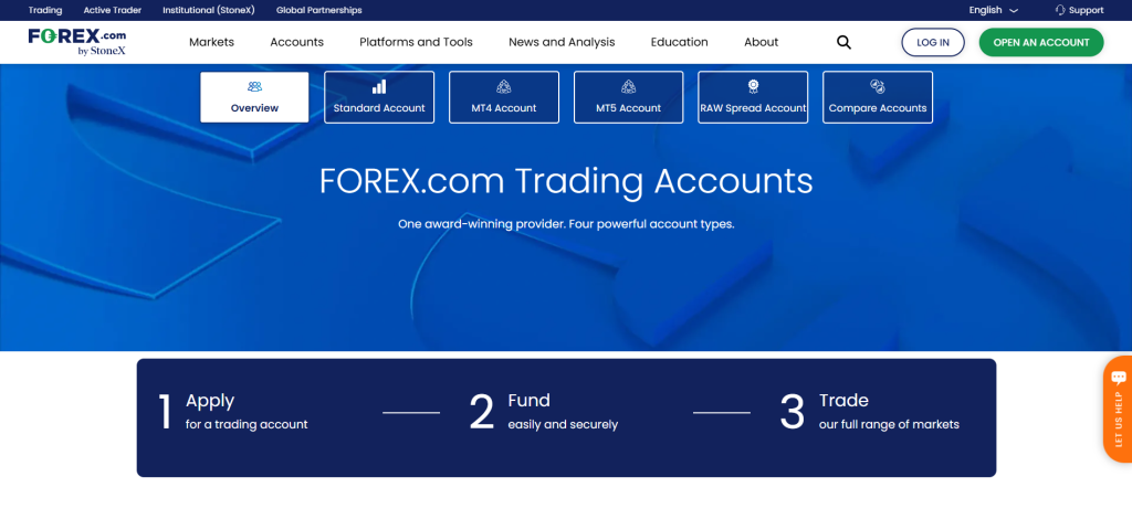 FOREX.com Big Accounts