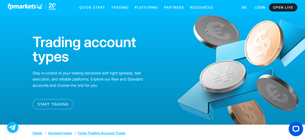 FP Markets Big Accounts