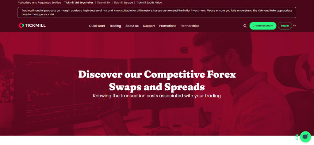 Tickmill Low Spreads Tickmill Low Spreads