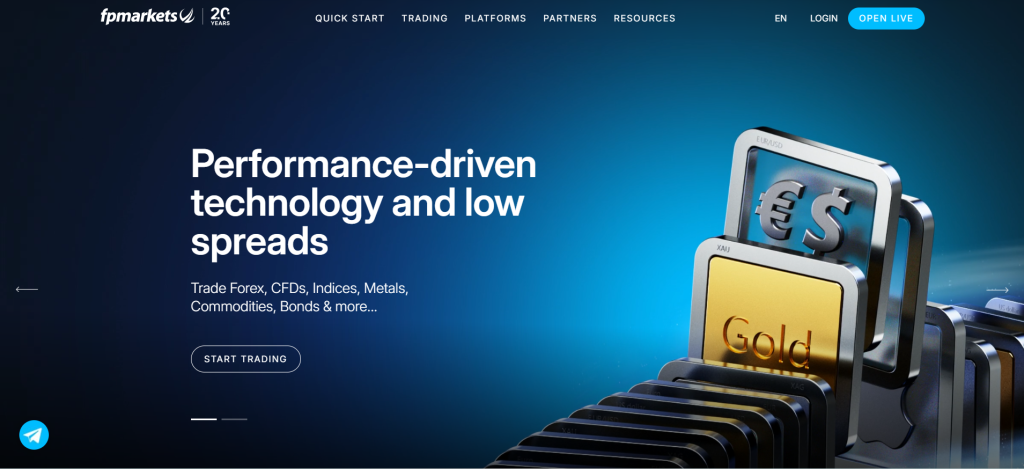 FP Markets Low Spreads FP Markets Low Spreads