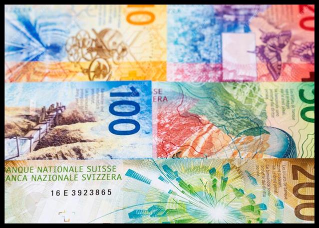 Swiss Franc Falls On SNB's 25 Bps Rate Cut