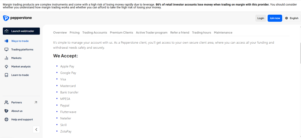 Pepperstone Credit Cards Pepperstone Credit Cards