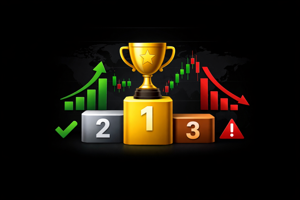 Top 3 Forex Brokers