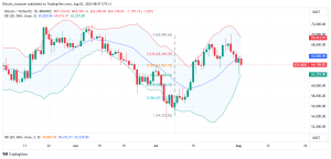 Bitcoin Daily Chart for August 2