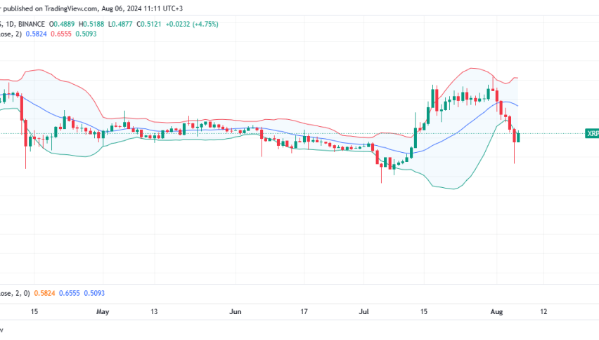 XRP Daily Chart for August 6