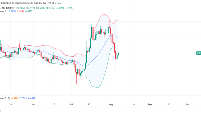 XRP Daily Chart for August 7