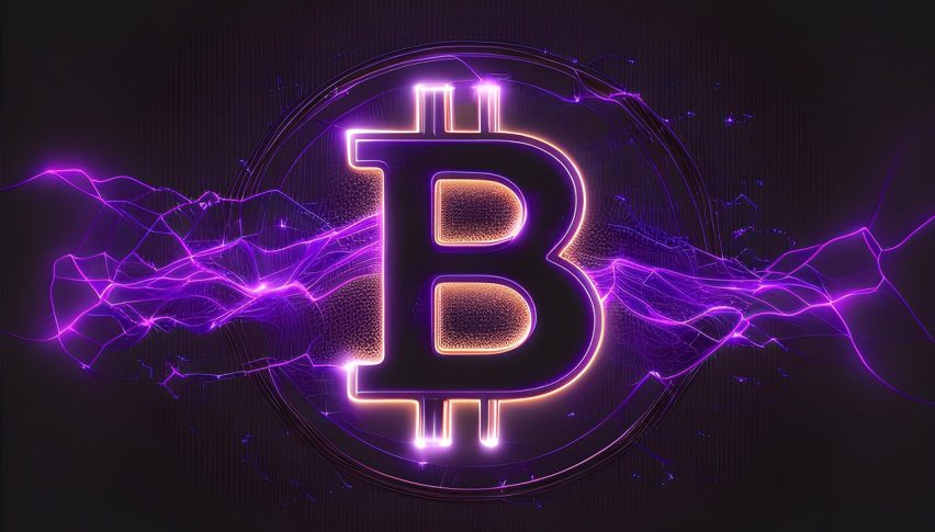 Bitcoin fell after a record high.