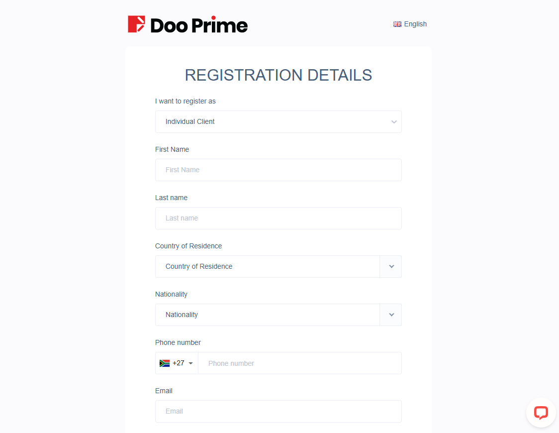 How to Open a Doo Prime Account