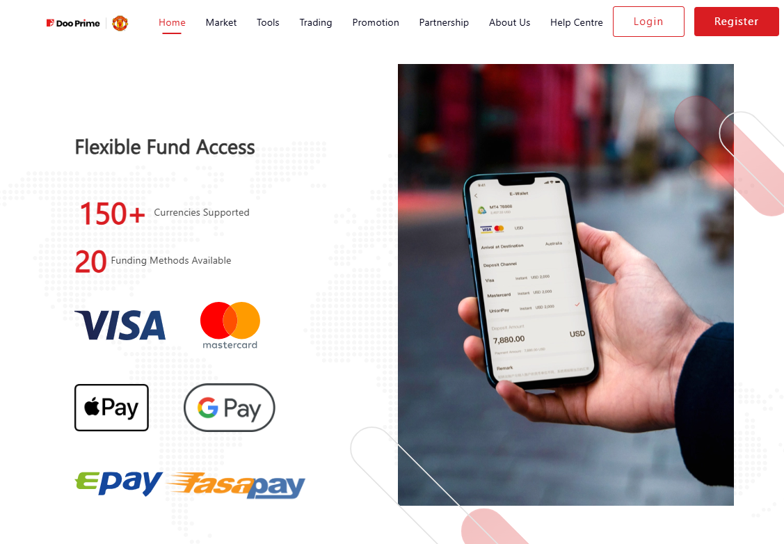 Deposits and Withdrawals