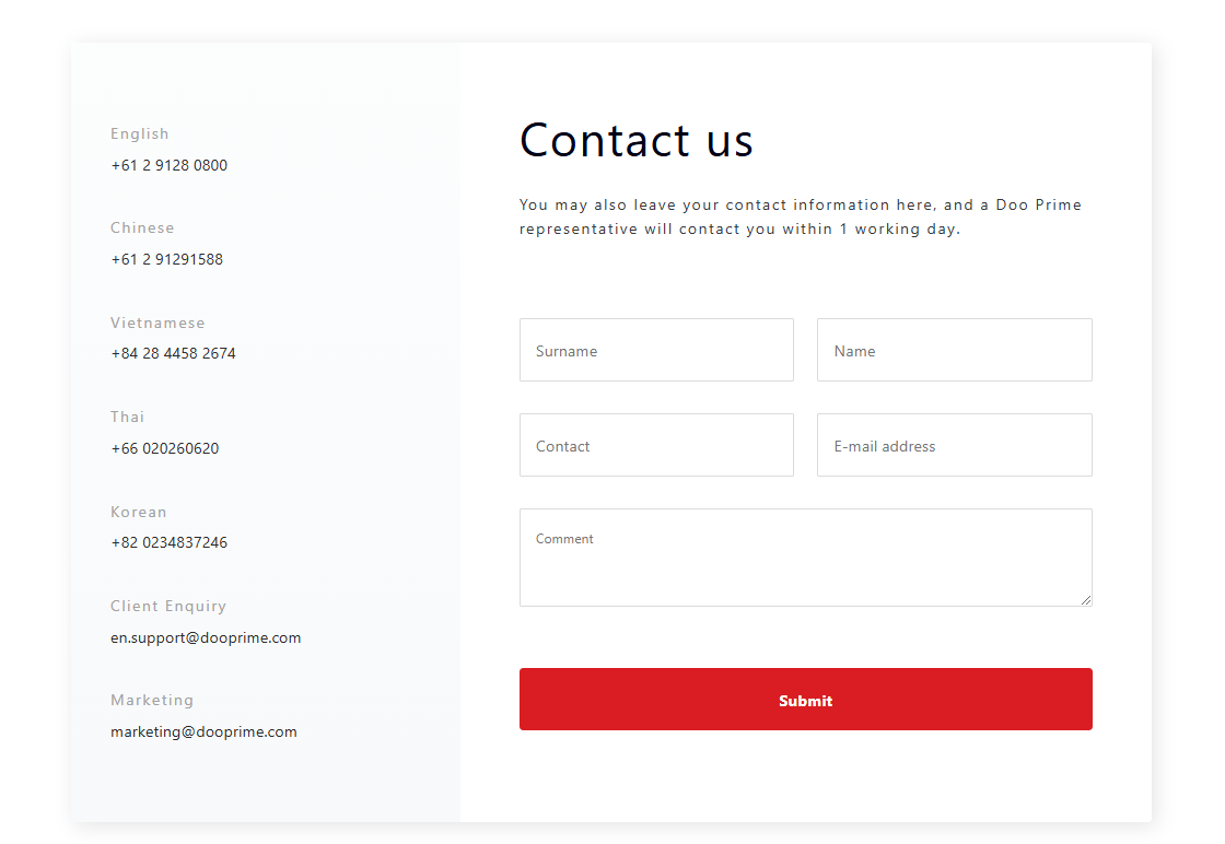 Customer Support
