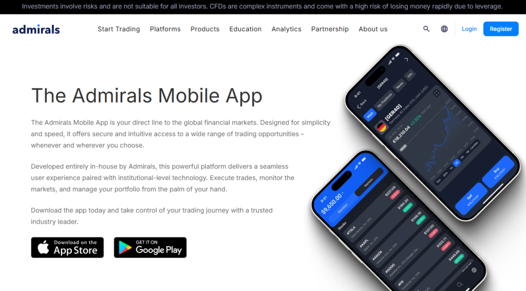 The Admirals Mobile App The Admirals Mobile App