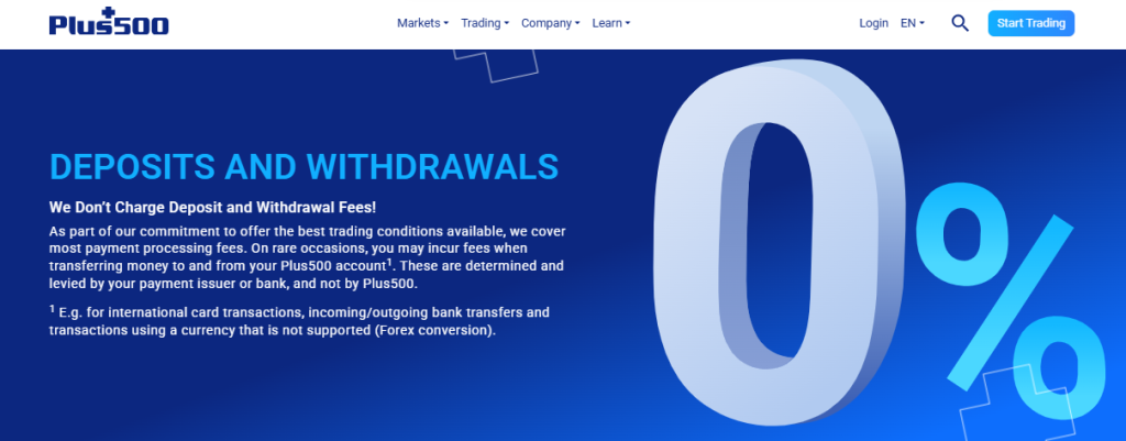 Deposit and Withdrawal Deposit and Withdrawal